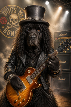 Dogs N’' ’ Bones – Rocklegende auf vier Pfoten.