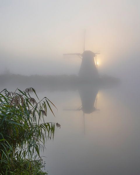 Stilte bij zonsopkomst van Cor de Bruijn Photography