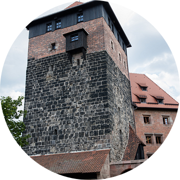 Toren van Kasteel in Neurenberg, Duitsland van Joost Adriaanse