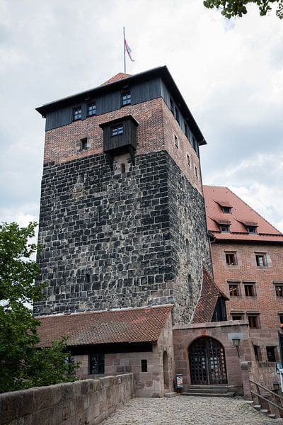 Tower of Nuremberg Castle, Germany by Joost Adriaanse