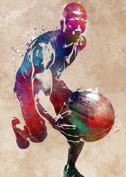 Basketball player #basketball #sport by JBJart Justyna Jaszke