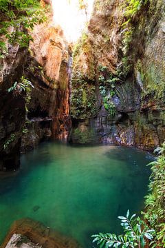 Canyon rivier Isalo sur Dennis van de Water