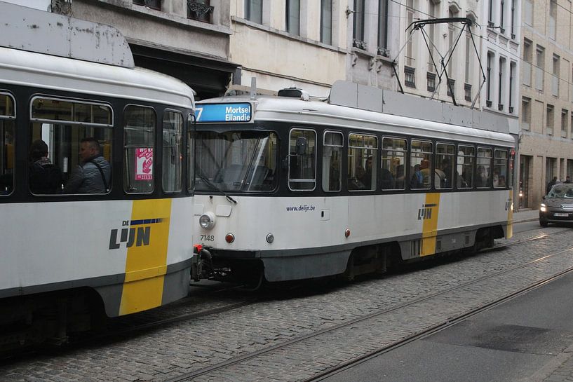 Antwerp Tram Line by Persfotografieholland