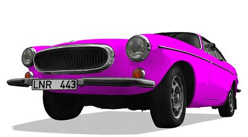 Volvo P1800 ES en rose