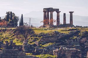 Korinth – Apollon-Tempel (Peloponnes, Griechenland)