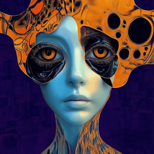 Vrouwenportret met hoofdtooi