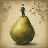Die Birne, aus der Serie Obst - 5 -