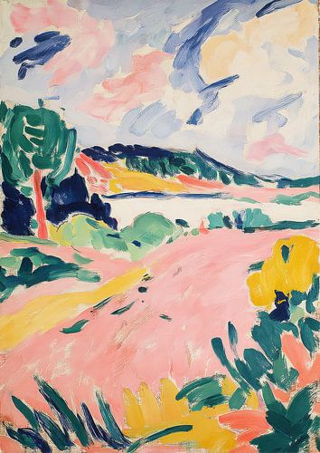 Pastel landscape - Matisse style