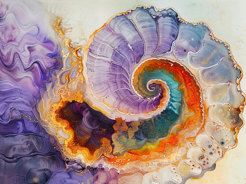 vortex seashell by haroulita
