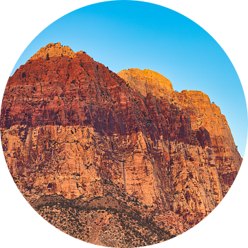 Red Rock Canyon - Las Vegas - close up van Remco Bosshard