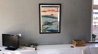 Kundenfoto: Utagawa Hiroshige.Abendrot bei Seta