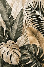 Goldene botanische Harmonie II