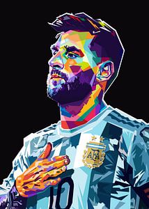 Lionel Messi von GhostArt