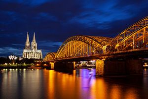 Blick auf Köln von Thomas Rieger