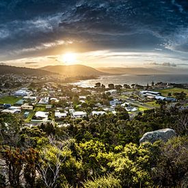 Bicheno sunset by Patrick Schwarzbach