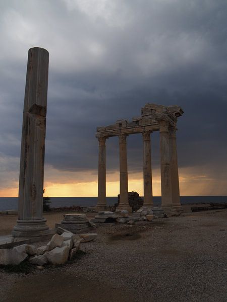 Apollo Temple at sunset by Travell-Dreams