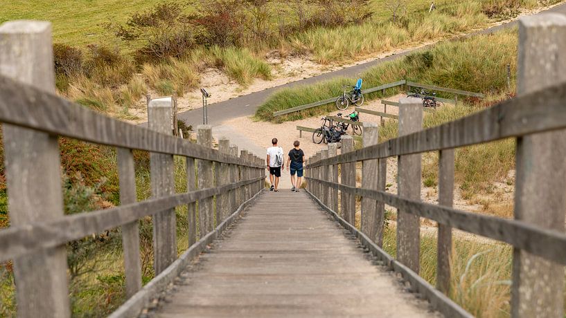Beach crossing on Walcheren by Percy's fotografie