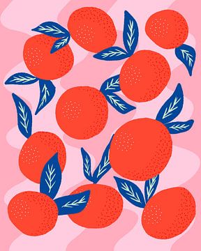Colorful mandarins by Angela Minca