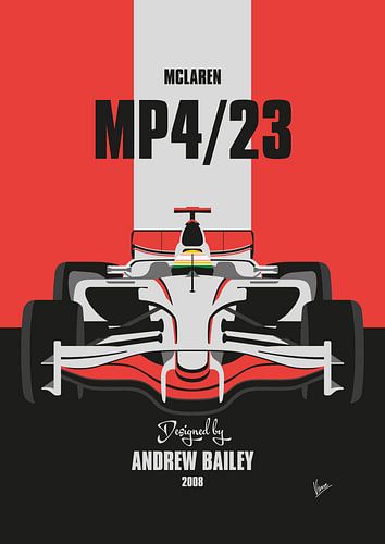 MY 2008 McLaren MP4-23 by Chungkong Art