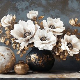 Blumenstrauß in einer Vase von ARTEO Gemälde