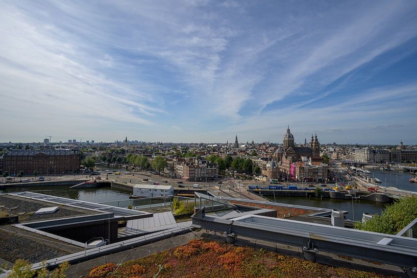 Amsterdam skyline by Peter Bartelings