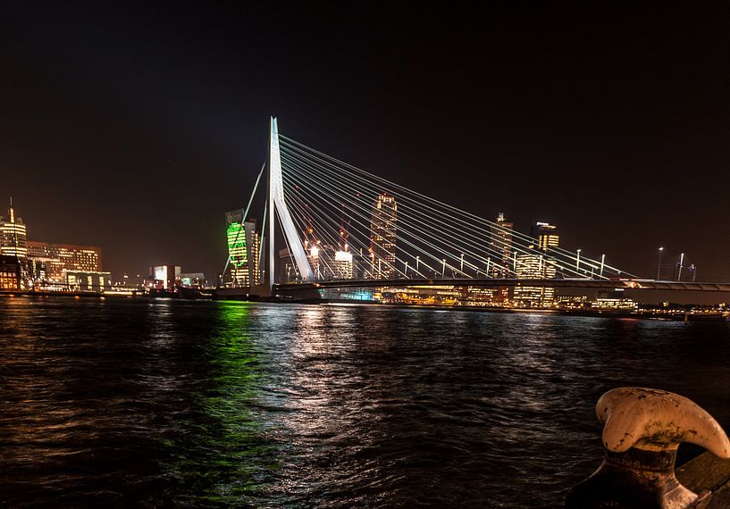 Erasmusbrug Rotterdam van Brian Morgan