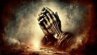 Praying hands by Sabine Wagner thumbnail