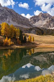 Lac Miroir in the Queyras, France by Martijn Joosse