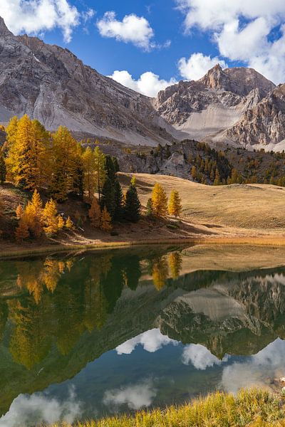 Lac Miroir in de Queyras, Frankrijk van Martijn Joosse