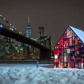 Tom Fruin?s Stained Glass House at Brooklyn Bridge Park by Ivo de Bruijn