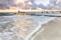 Seebrücke Zingst zum Sonnenaufgang