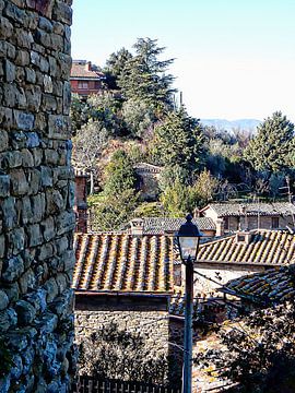 View From The Church At the Top of Panicale