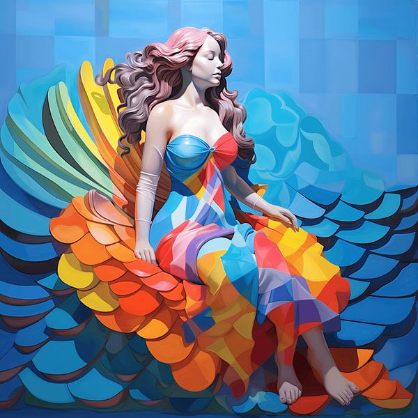 Stripes in Hues by Art Lovers