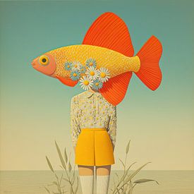 Tropical island II van Mirjam Duizendstra
