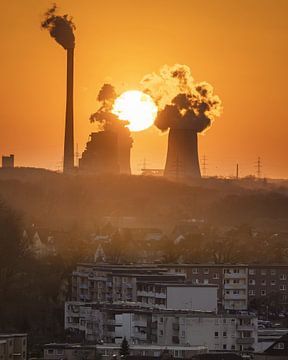 Kohlekraftwerk, Hamm, Nordrhein-Westfalen, Deutschland von Alexander Ludwig