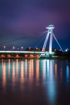 Most SNP in Bratislava by Martin Wasilewski