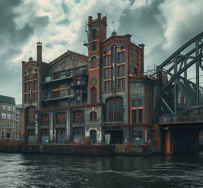 Lagerhaus von fernlichtsicht