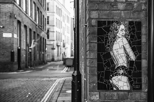Streetart im Northern Quarter von Manchester
