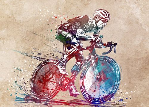 Wielersport kunst #fietser