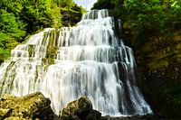 Waterval Cascades du Hérisson in het franse Jura gebergte
