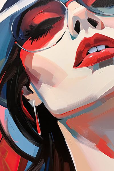 Modern Portrait 14008 by Wonderful Art