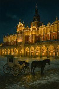 Krakau's festliche Stille