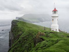 Mykines Lighthouse by Mark Leek