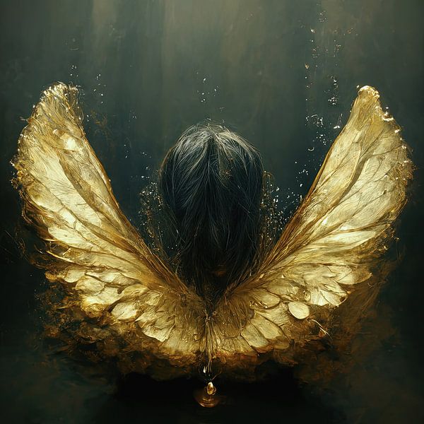 Geburt eines Wasserengels von Anne Loos