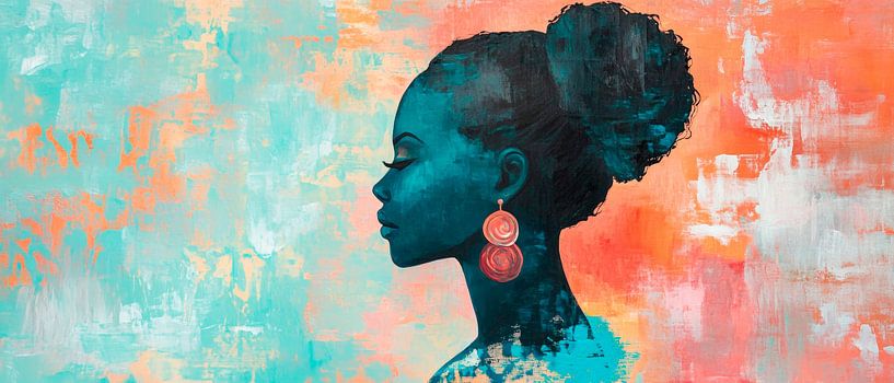 Breath of colours - Expression of stillness Soul light - Weibli by Poster Art Shop