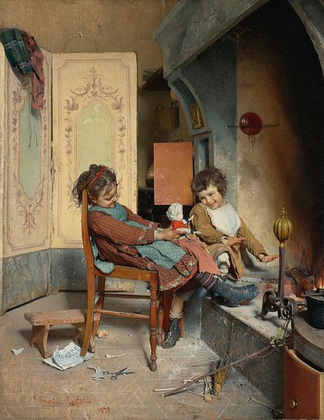 Les joies de l'enfance, Gaetano Chierici par Des maîtres magistraux