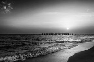 Gasparilla Island Sunset | Monochrome