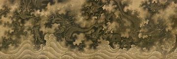 Chen Rong,Aziatische draak kunst i, Chinese kunst afdrukken