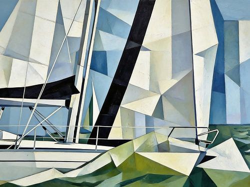 Op koers bij ruwe zee