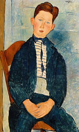 Der junge Mann in Blau von Refugio King